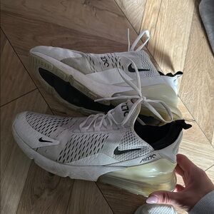 Nike Air Max 270 White Women's Shoes